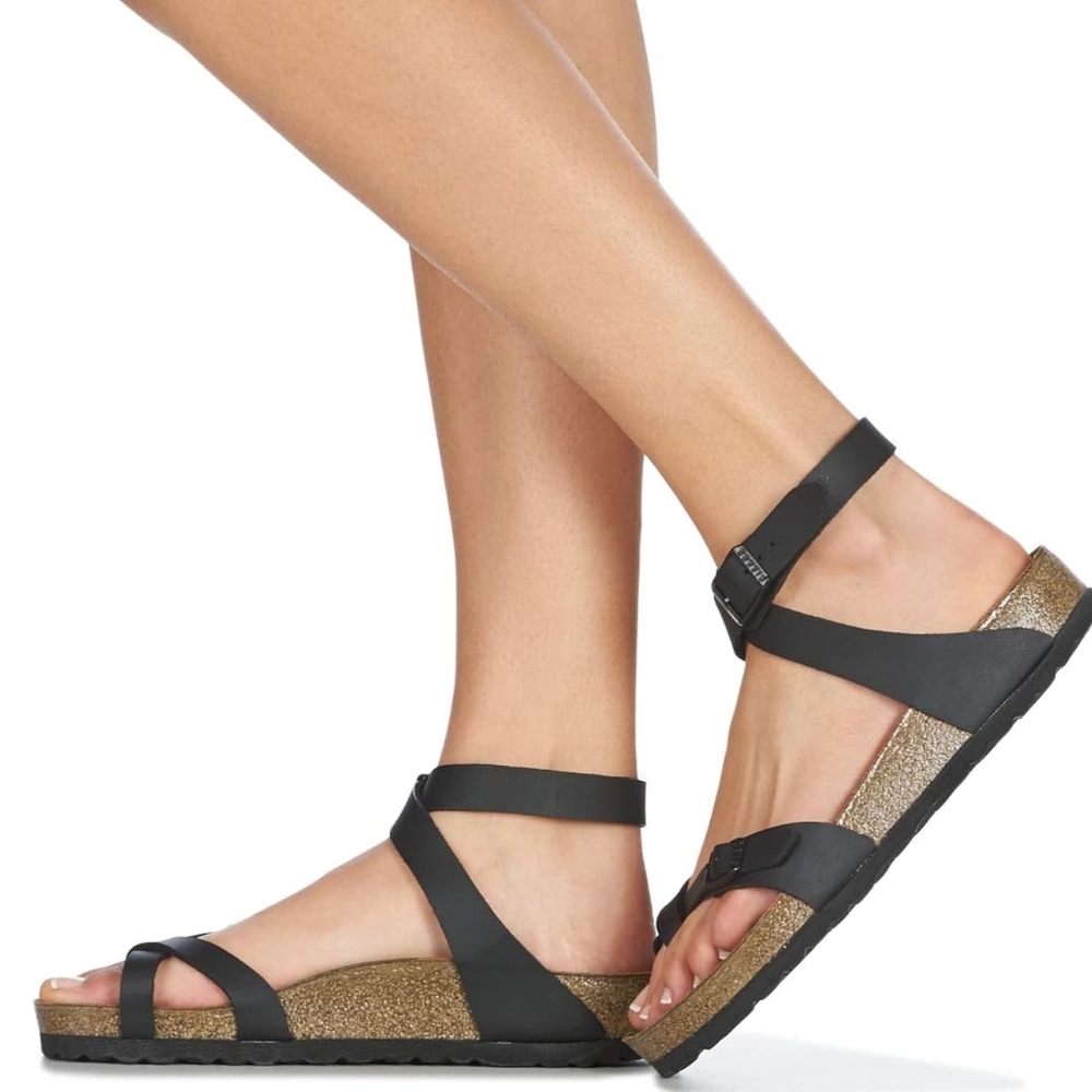 Birkenstock Yara Sandals in Black - Size 39